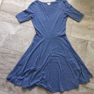 Lula Roe Nicole M Heather Blue